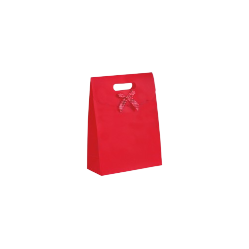 Bolsa Mediana Roja - 18.5 x 8 x 25