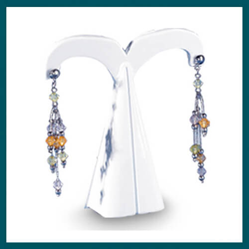 Aretes Blanco